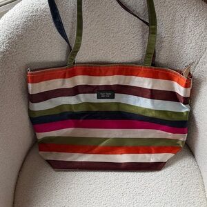 Kate Spade Colorful Striped Tote